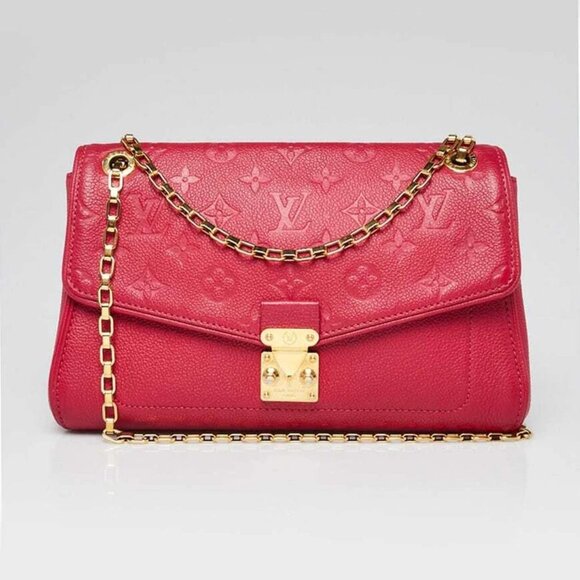 Louis Vuitton Rose Jaipur Monogram Empreinte Leather St Germain PM Bag - Picture 8 of 10